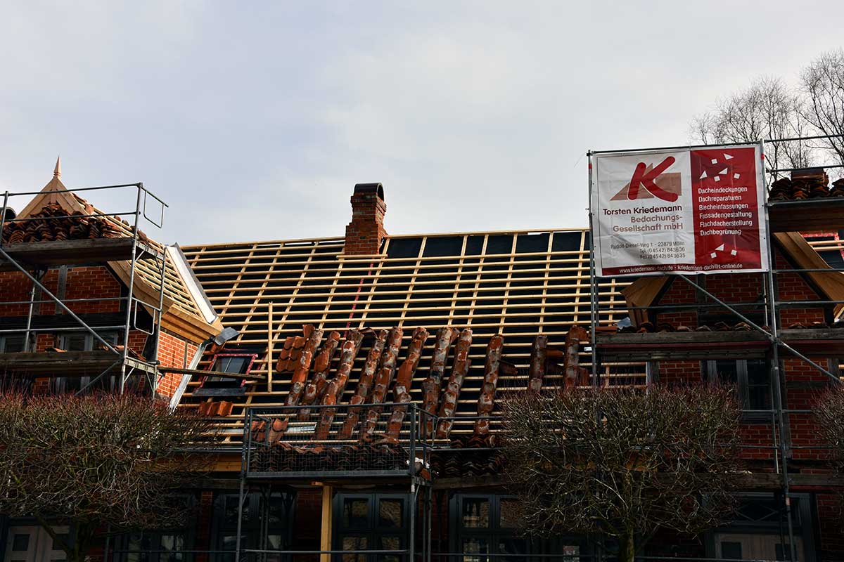 Baustelle – Kriedemann Bedachung Mölln